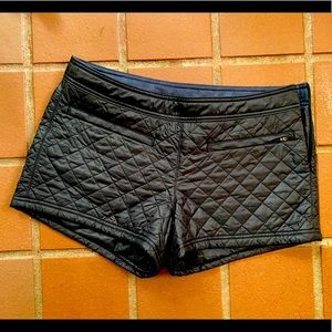 Athleta quilted winter shorts